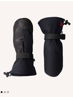 Perfect Moment Davos Ski Mitts Black Size S NWT Luxury Winter Gloves Unisex